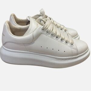 Alexander McQueen Women's Oversized Sneakers White 553770 Sz 35, US 5